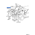 TOYOTA 53440-59035 SUPPORT ASSY, HOOD