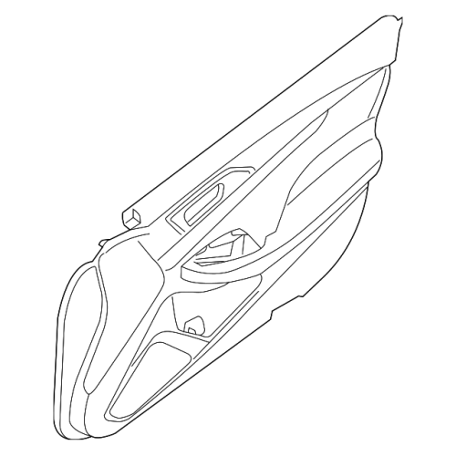 Finsher Assy Front Door R