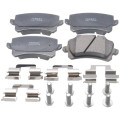 pad kit, disc brake, rear - kit (including bolts, with anti squeal shim)