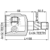 inner cv joint left 32x35x34