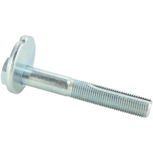 Camber adjusting eccentric bolt