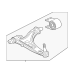 GENERAL MOTORS 84376572 Front Passenger Side Lower Control Arm