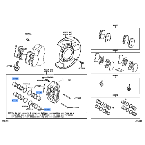 Cylinder Kit, Brake Master
