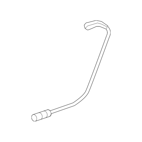 Genuine OEM Front Disc Brake Pad Wear Sensor - BMW 34356775850