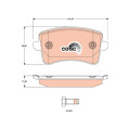 Brake Pad Rear/A4/A5/Q5/2008