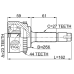 outer cv joint 23x56x27
