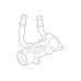 GENERAL MOTORS 12597172 Engine Coolant Thermostat Housing