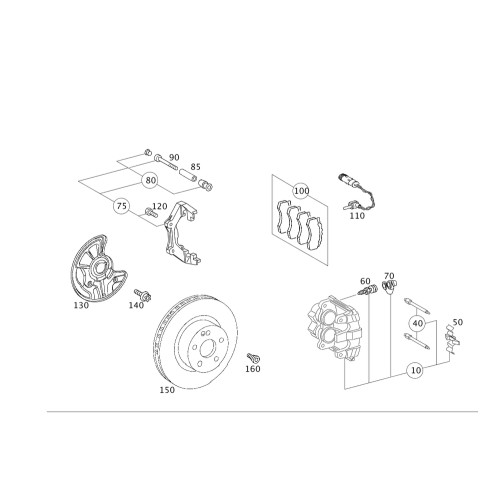 Brake Disc Frt Vent Db W211/E200,E320