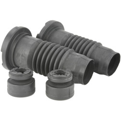 Boot with jounce bumper front shock absorber kit