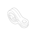 NISSAN Front Torque Rod Assembly 11350-3TA0B