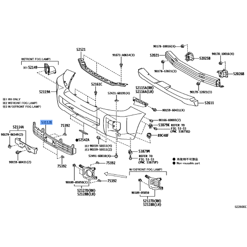 Grill Radiator Rh Without Fog Lamp