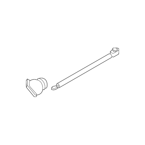 Door Shock Front Rh E66