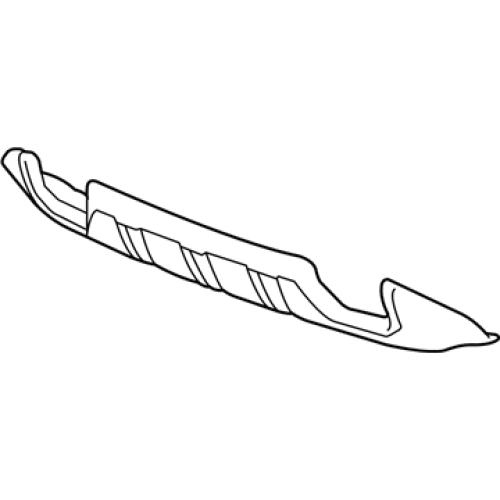GM Front Bumper Impact Bar Skid Plate 23243492