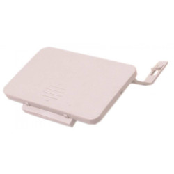 tow hook flap, front bumper