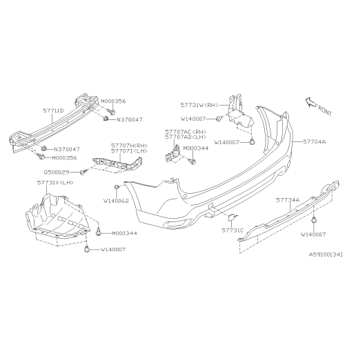 Bumper,Rear