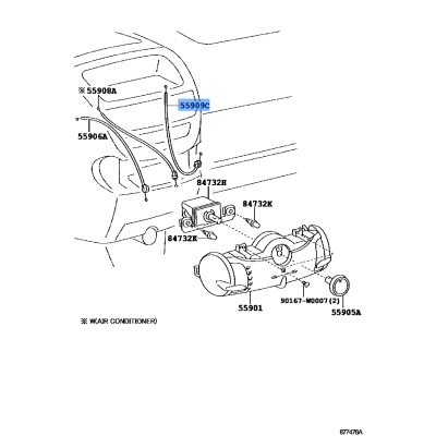 Cable Assy(55909-0K010)