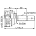 outer cv joint 27x56x26