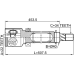 inner cv joint right 22x40x34