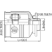 inner cv joint left 24x40x26