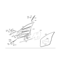 Front Right Door Wiring Loom Harness Boot Guide - Mercedes-Benz W204