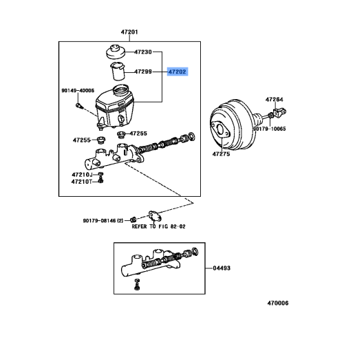 Reservoir Sub Assy Br