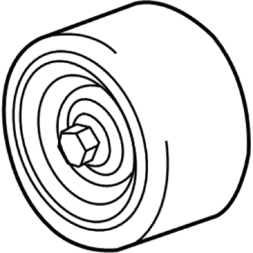 GENERAL MOTORS 12669532 Drive Belt Idler Pulley