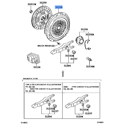 Disc Assy, Clutch Friction