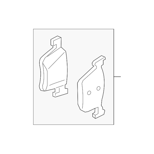 BMW Front Disc Brake Pad Set 34106888777