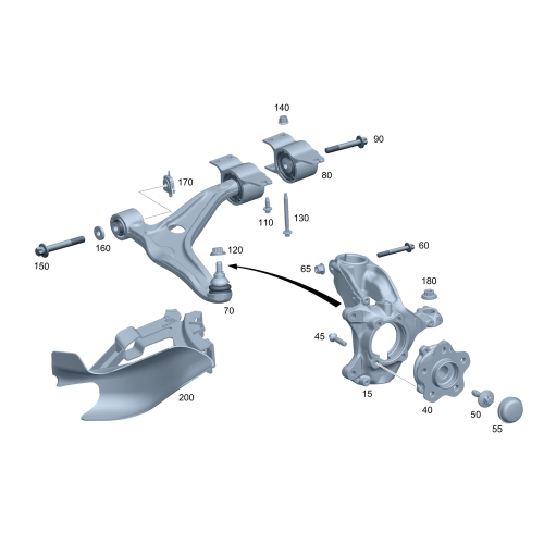 Elast. Metal Bushing Elem