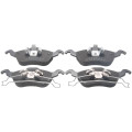 pad kit, disc brake, front (with anti-rattle spring)