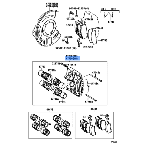 Brake Caliper Assy