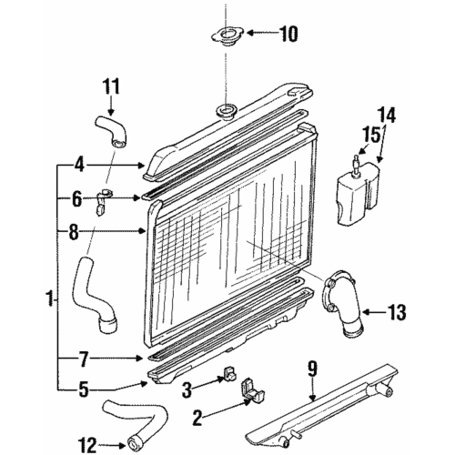 Radiator Hose Bottom