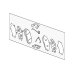GENERAL MOTORS 85153469 Brake Pad Front Disc Brake