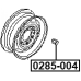 wheel nut m12x1.25 l16