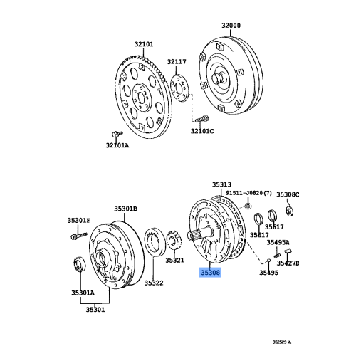 Fr Cover Oil Pump