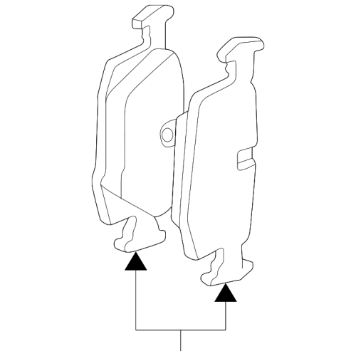 Brake Pad Set Rear Bmw E34,E32,E36,E46
