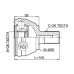 outer cv joint 26x56x36