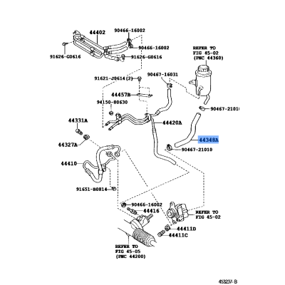 HOSE OIL RESERVOIR