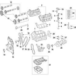 KOLBENSCHMIDT Piston Ring Set - Mercedes-Benz Sprinter 2500 3500