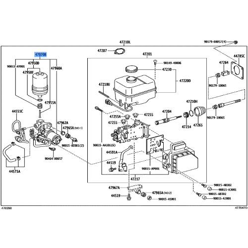 Cylinder, Brake Master