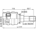 inner cv joint 30x35x20