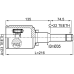 inner cv joint left 23x35x22