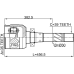 inner cv joint right 35x30x39