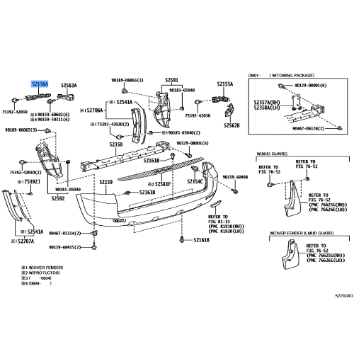 Bracket(L) F  Bumper