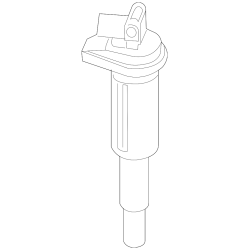 BMW Bosch Ignition Coil with Spark Plug Connector for N52 3.0L Engines (E60, E90, Z4) - Production Date Up to 04/2006