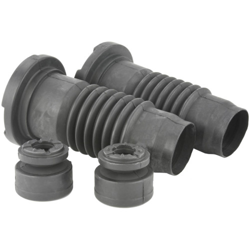 Boot with jounce bumper front shock absorber kit