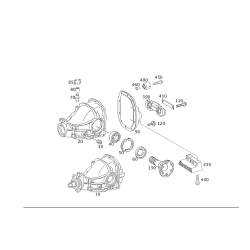 Left Outer Rear Light - Mercedes-Benz E-Class Estate (S210)
