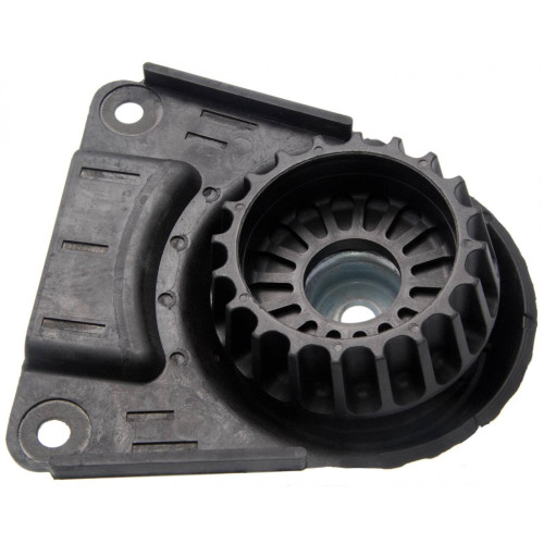 Rear shock absorber mounting