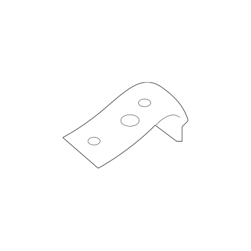 Retainer-Front Bumper Sid