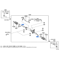 TOYOTA 45503-26180 Genuine End Sub-Assembly Steering